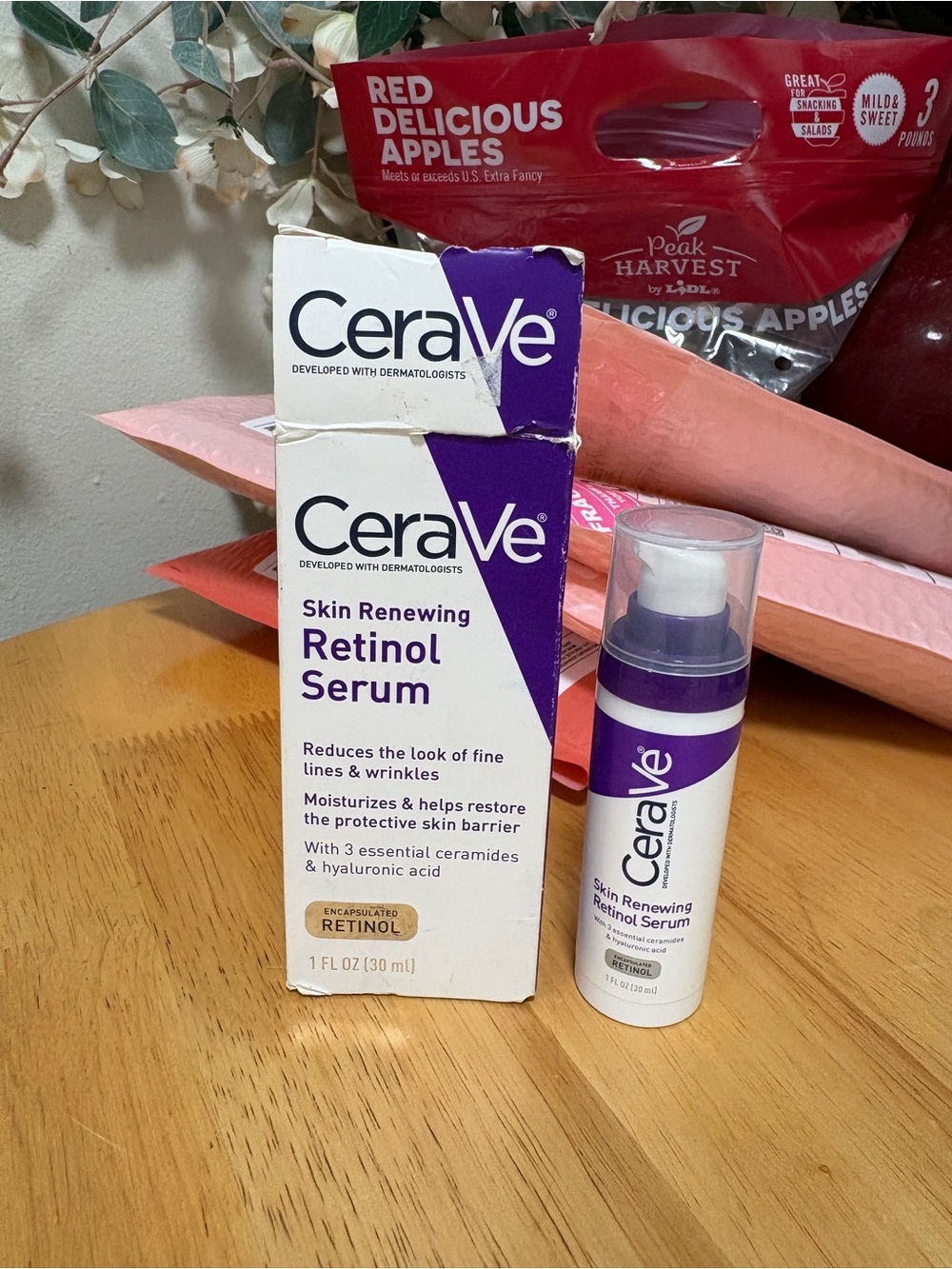 Cerave Skin Renewing Retinol Serum, non drying, non irritating, 1fl.oz, BNIB